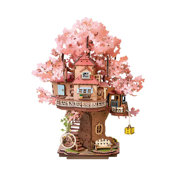 Robotime Rolife Sakura Tree House 3D Wooden Puzzle TGS04 (Pre-Order)