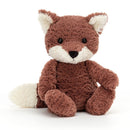 JELLYCAT TUMBLETUFT FOX BROWN 8X9X20 CM