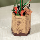 Robotime Rowood DIY Wooden Flower Red Rose 3D Wooden Puzzle TW042