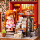 Robotime Rolife DIY Miniature House - Vienna Bookstore DG183