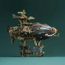 HowCat Steampunk Airships 3d Wooden Puzzle