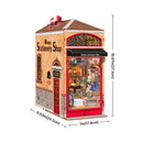 Robotime Rolife Wisdom Stationery Shop Book Nook TGB19 (Pre-Order)