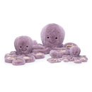 JELLYCAT MAYA OCTOPUS REALLY BIG PURPLE 30X30X75CM