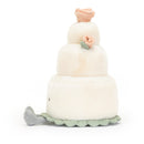JELLYCAT AMUSEABLE WEDDING CAKE WHITE 19X19X28CM