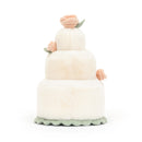 JELLYCAT AMUSEABLE WEDDING CAKE WHITE 19X19X28CM
