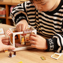 Robotime Rolife Teddy's Bread Food Box Shop DIY Miniature House Kit DS033