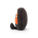 JELLYCAT AMUSEABLES CASSETTE TAPE BLACK 7X18X20CM