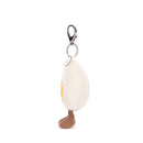 JELLYCAT AMUSEABLE HAPPY BOILED EGG BAG CHARM 5X7X27 CM