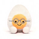 JELLYCAT AMUSEABLE BOILED EGG GEEK CREAM 22X44X16 CM