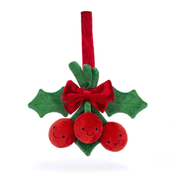 JELLYCAT AMUSEABLE HOLLY RED 4X19X15 CM