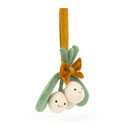 JELLYCAT AMUSEABLES MISTLETOE CREAM 4X19X17 CM