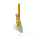 JELLYCAT AMUSEABLES MISTLETOE CREAM 4X19X17 CM