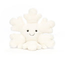 JELLYCAT AMUSEABLE SNOWFLAKE LITTLE WHITE 17X8X18 CM