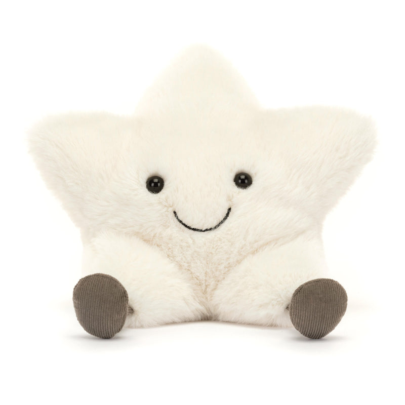 JELLYCAT AMUSEABLE CREAM STAR CREAM 7X3X11CM