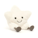 JELLYCAT AMUSEABLE CREAM STAR CREAM 7X3X11CM