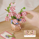 Robotime Rowood Pink Lily of the Valley DIY Flower Bouquet 3D Wooden Puzzle TF003 (Pre-Order)