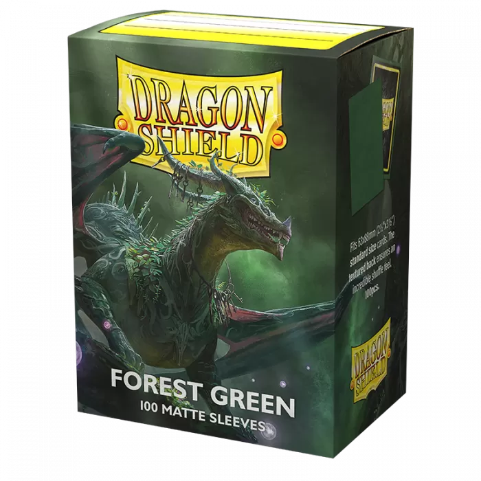dragon-shield-forest-green-matte-sleeves-standard-size-100