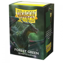 Dragon Shield: Forest Green - Matte Sleeves - Standard Size (100)