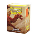 Dragon Shield: Amber - Matte Sleeves - Standard Size (100)