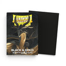 Dragon Shield: Black & Gold - Dual Matte Sleeves - Standard Size (100)