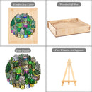 Woodbests - Succulent Plant Wooden Jigsaw Puzzle (160-200pcs)