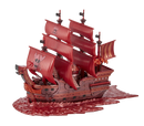 ONE PIECE - GRAND SHIP COLLECTION RED FORCE Commemorative colour ver. of "FILM RED" Model Kit