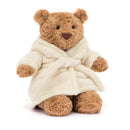 JELLYCAT BARTHOLOMEW BEAR BATHROBE BROWN 8X12X26CM
