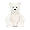 JELLYCAT BASHFUL ARCTIC FOX ORIGINAL CREAM 9X12X31 CM