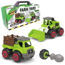 Construct IT Build-ables - Farm Yard Vehicles 2 in 1