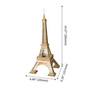 Robotime Rolife Eiffel Tower TG501 Architecture 3D Wooden Puzzle