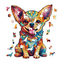 Woodbests - Cute Chihuahua Wooden Jigsaw Puzzle (160-200pcs)