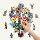 Woodbests - Blessing Cross-1 Wooden Jigsaw Puzzle (90-120pcs)