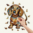 Woodbests - Dachshund 2 Wooden Jigsaw Puzzle (90-120pcs)