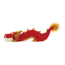 JELLYCAT CELEBRATION DRAGON RED & GOLD 11X18X42CM