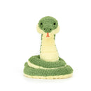 JELLYCAT FESTIVAL SNAKE GREEN 19X22X27CM
