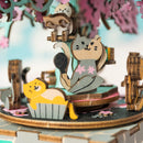 Robotime Rolife Cherry Blossom Tree DIY Music Box AM409