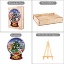 Woodbests - Christmas Crystal Ball Wooden Jigsaw Puzzle (160-200pcs)