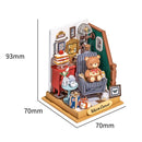 Robotime Rolife Holiday Living Room DIY Miniature House DS028