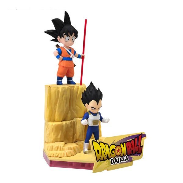 BANDAI - DRAGON BALL DAIMA MODEL KIT SON GOKU (MINI) & VEGETA (MINI)