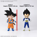 BANDAI - DRAGON BALL DAIMA MODEL KIT SON GOKU (MINI) & VEGETA (MINI)