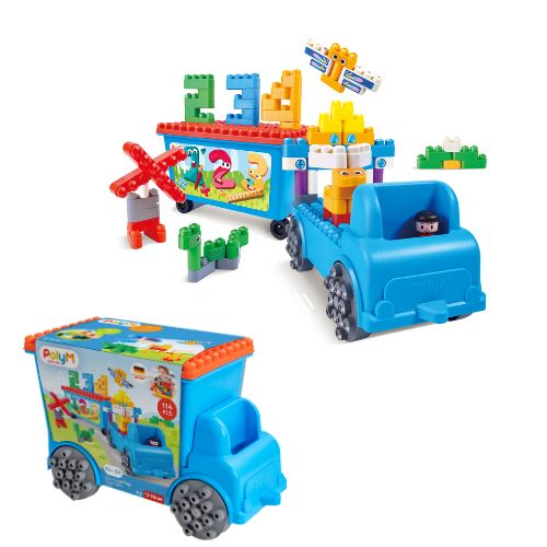 Hape PolyM Count and Play Tow Truck