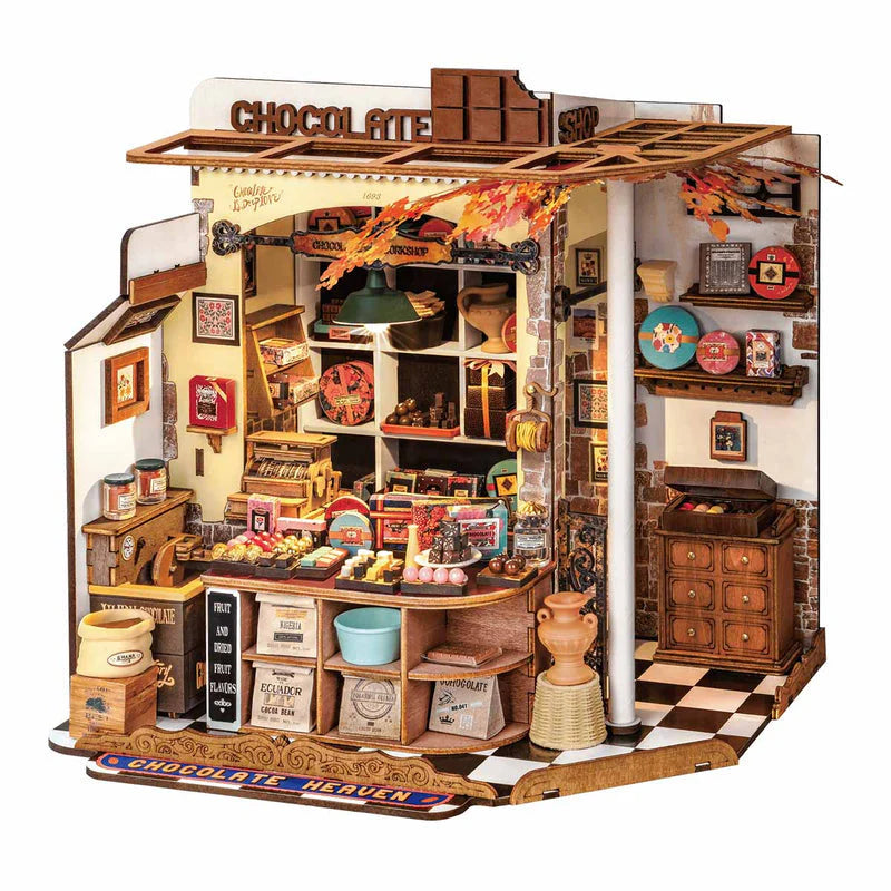 Robotime Rolife Henry's Chocolate DIY Miniature House DG174