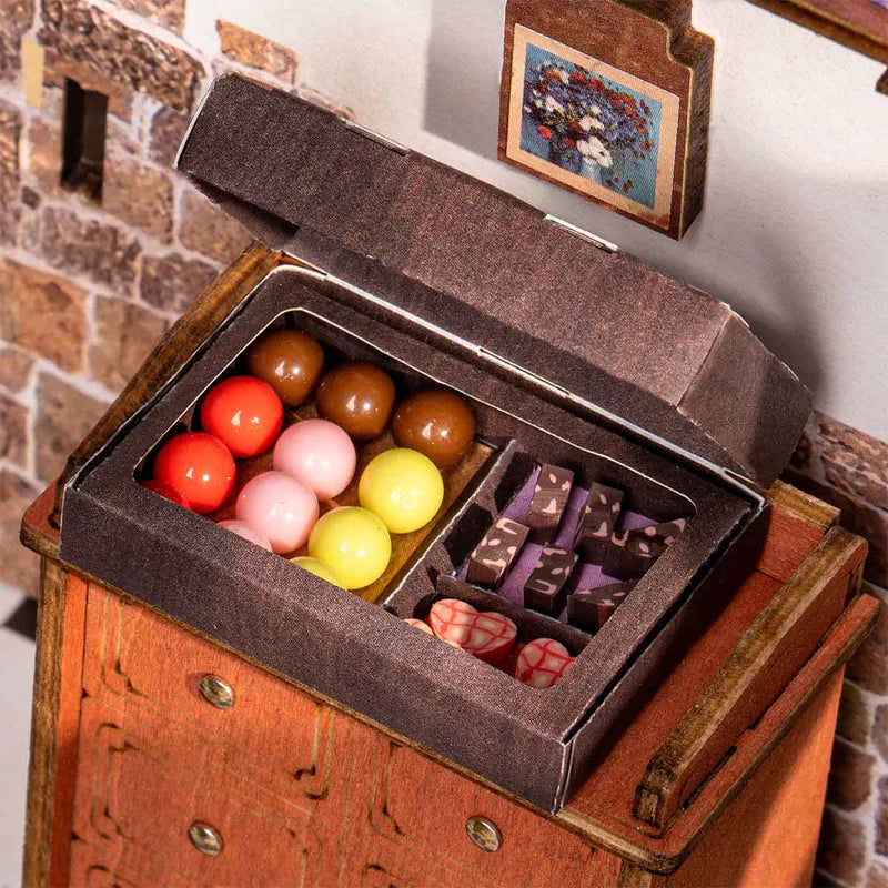 Robotime Rolife Henry's Chocolate DIY Miniature House DG174