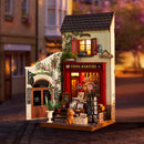 Robotime Rolife DIY Miniature House - Vienna Bookstore DG183