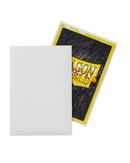 Dragon Shield: White - Matte Sleeves - Japanese Size