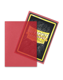 Dragon Shield: Clear Red - Matte Sleeves - Standard Size