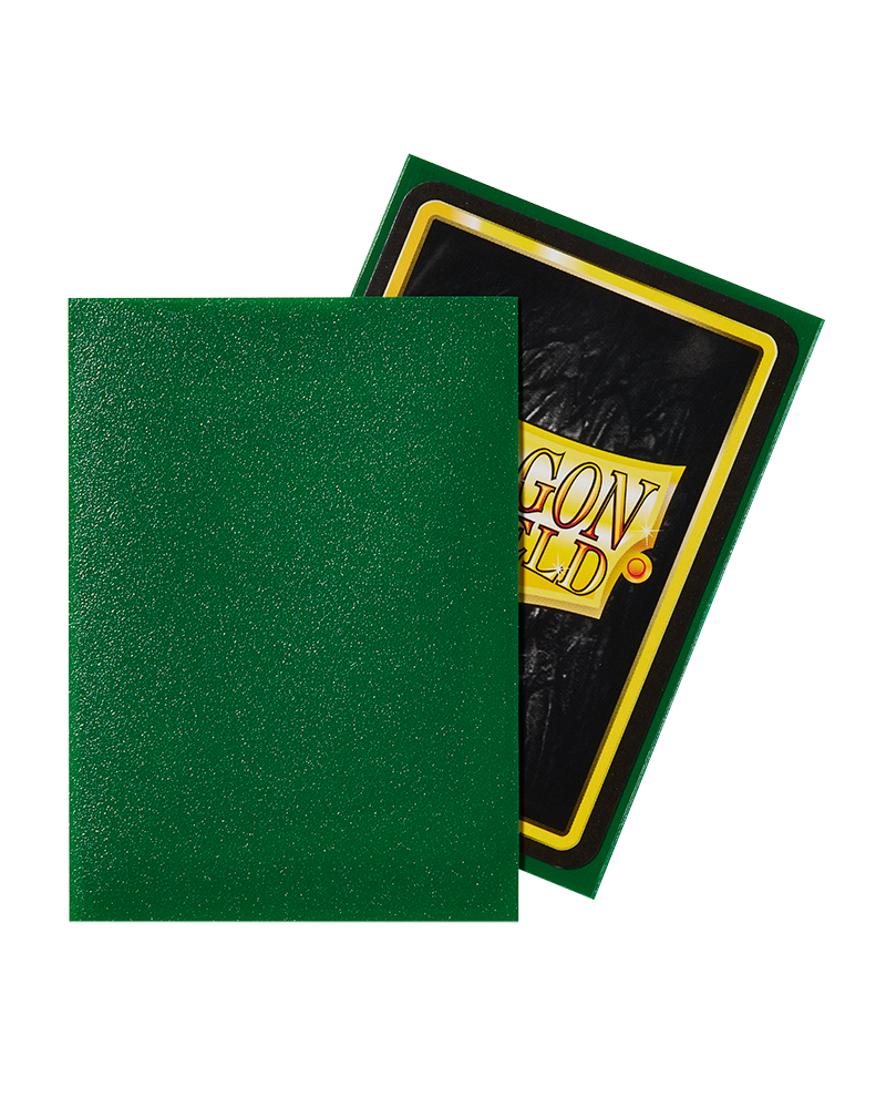 Dragon Shield: Emerald - Matte Sleeves - Standard Size (100)