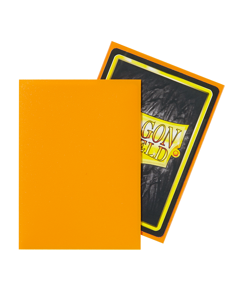 Dragon Shield: Orange - Matte Sleeves - Standard Size (100)