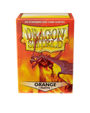 Dragon Shield: Orange - Matte Sleeves - Standard Size (100)
