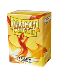 Dragon Shield: Yellow - Matte Sleeves - Standard Size (100)